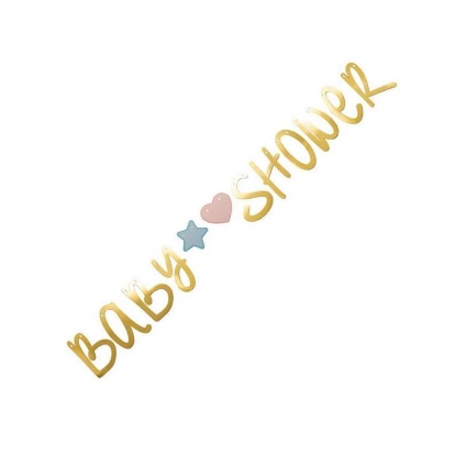 Гирлянда "Baby shower" (2,2 м)