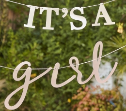 Гирлянда "It's a girl" (3 м) 1