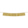 Гирлянда из фольги-дождик, золотая (20x135 см)