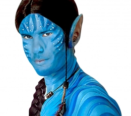 Грим театральный синий (25 г.) 2