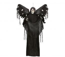 Интерактивная подвесная декорация "Скелет с крыльями" (160 см)
