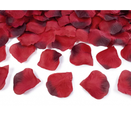 Искусственные лепестки роз, темно-красные (500 шт )