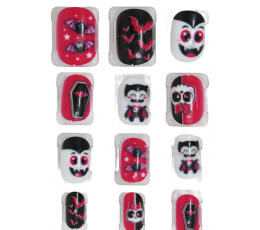 Искусственные ногти "Pink vampyres"
