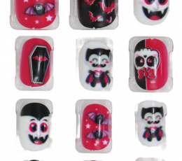 Искусственные ногти "Pink vampyres"