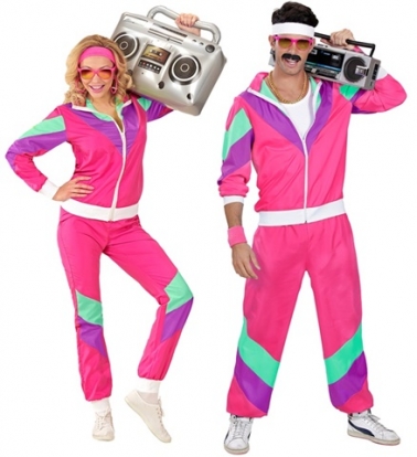 Карнавальный костюм "The 80's pink " (M)