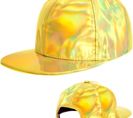 Кепка золотистая голографическая