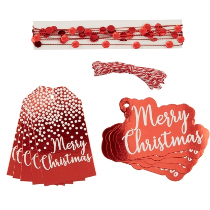 Комплект для упаковки подарков "Merry Christmas"