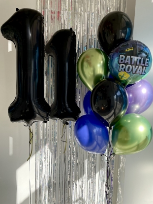 Композиция из воздушных шаров "BATTLE ROYAL"