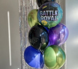 Композиция из воздушных шаров "BATTLE ROYAL" 2