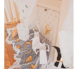 Костяной комплект, золотой (5-11 см) 1