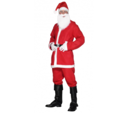Костюм Деда Мороза с длинной курткой (L/42-44)