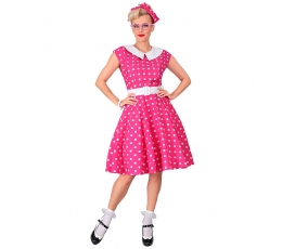 Костюм "The 50s Rock'N'Roll Pink Fashion" (M)