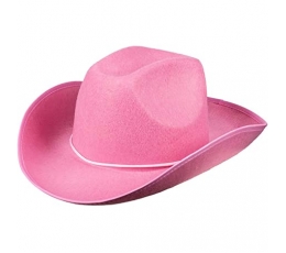 Ковбойская шляпа, розовая