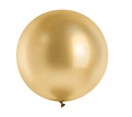 Латексный шар «Glossy», золотой (60 см/PartyDeco)