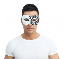 Маска для глаз «Черно-белые орнаменты»