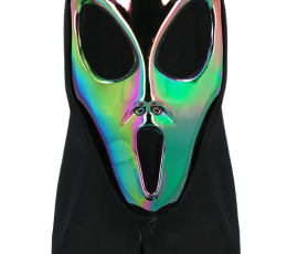 Маска с капюшоном «Космический пришелец»