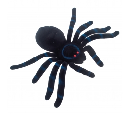 Мягкий паук, в синюю полоску (17 см)