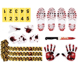 Набор для декорирования места преступления (19 шт.)