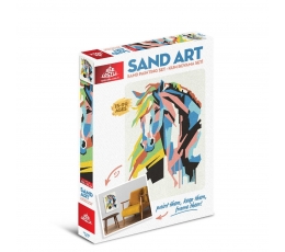 Набор для рисования на песке "Лошадь"