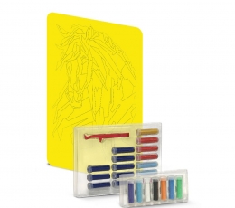 Набор для рисования на песке "Лошадь" 1