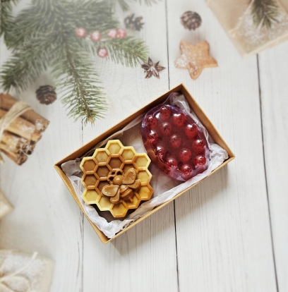 Набор мыла «Медовое мыло и массажное мыло»