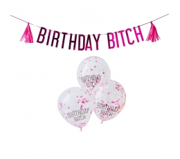 Набор украшений  "Birthday Bitch"