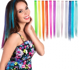 Накладная прядь для волос на заколке