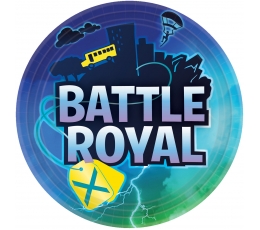 Одноразовые тарелки "Battle Royal" (8 шт. / 22 см)