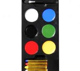 Палитра для макияжа с карандашами, цветная (6 цветов)