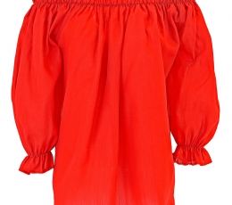 Пиратская блузка, красная (M) 2