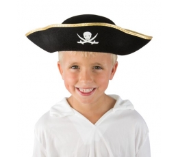 Пиратская шляпа с золотой каймой