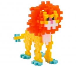 Plus Plus kонструктор kрасочный лев, 100 деталей 1