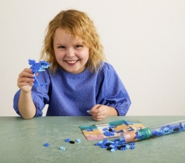 Plus Plus kонструктор "Разноцветный дельфин", 100 деталей 3