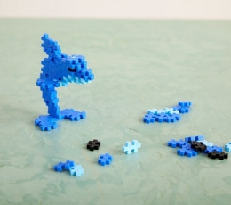 Plus Plus kонструктор "Разноцветный дельфин", 100 деталей 2