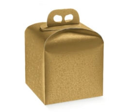Подарочная коробка Sphere Air / золотая  (1 шт. / 200x200x180 мм)