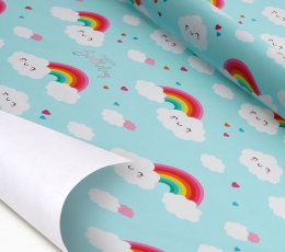 Подарочная упаковочная бумага "Rainbow" (70х200 см) 1