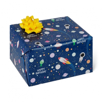 Подарочная упаковочная бумага "Space" (70х200 см)
