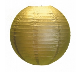 Подвесная декорация - лампа, золотая (35 см)
