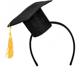 Повязка на голову "Выпускная шапочка"