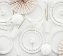 Белые стаканчики (6 шт./250 мл) 1