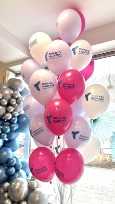 Рекламные шары с логотипом "Фонд Р. Каукенаса