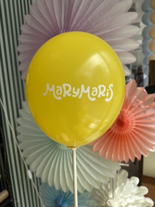 Рекламные шары с логотипом "Mary Maris"