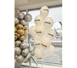 Рекламные шары с логотипом "Sinsay"