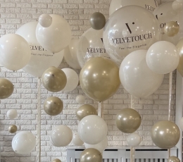 Индивидуальная наклейка на воздушный шар "VELVETOUCH'' 1