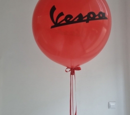 Рекламные шары с логотипом "Vespa'' 1 Рекламные шары с логотипом "Vespa'' 1