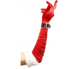 Рождественские перчатки, длинные 