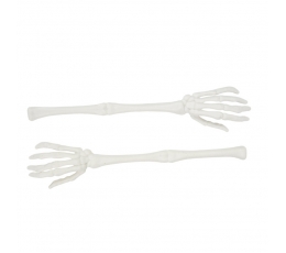 Руки-скелетa, белые (2 шт./32 см)