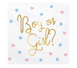 Салфетки "Boy or Girl" (20 шт.)