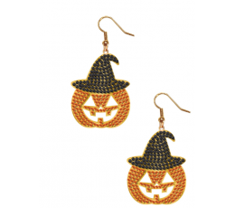 Серьги "Тыква"