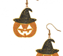 Серьги "Тыква"